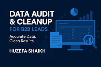 do professional data cleanup for accurate data validation