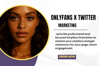 promote onlyfans link fansly fanvue x twitter marketing to increase followers