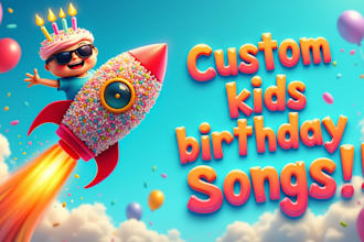 create a custom themed birthday song for your child