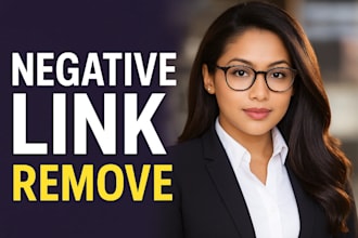 remove your negative link
