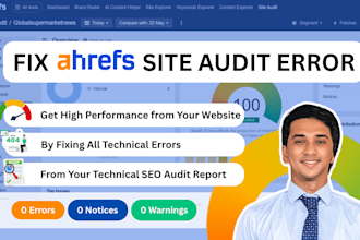 fix ahrefs site audit and technical SEO audit issues