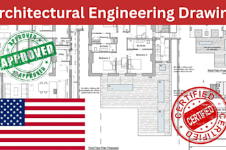 draw stamp architectural engineering drawing floor plan site plan city permit