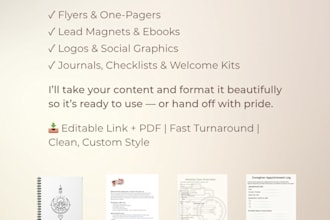 design business templates and professional marketing materials
