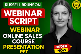 craft russell brunsons perfect webinar script sales video