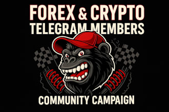 do community campaign to boost your crypto forex telegram members