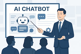 create online ai chatbot and nlp course with workbook, PPT and training manual