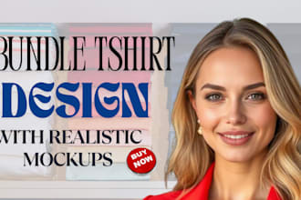 design tshirt or hoodie with a clean realistic tshirt mockup that grabs sales
