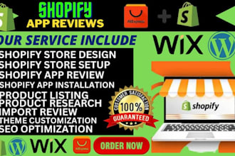 install, test, and review your shopify app for performance and usability