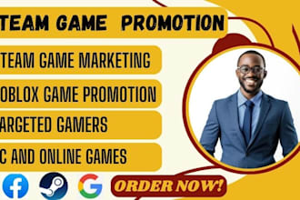 do steam game promotion, roblox game, steam game, game promotion, steam gamer