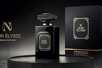design cosmetic product branding label logo box packaging