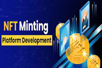 do smart contract nft minting website for nft marketplace