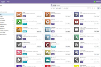 provide complete erp development and business automation services