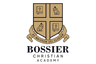design badge, family crest and heraldic style logo