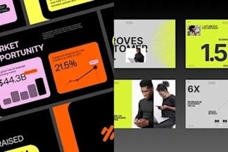 design or redesign powerpoint presentation and pitch deck