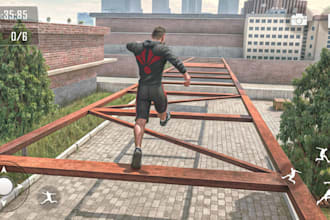 create a parkour game using unreal engine blueprints