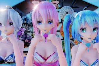 create, edit, fix or rigging any 3d model, tf2 charcter, mmd, playermodel, sfm