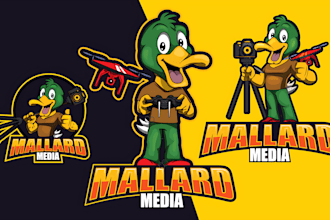 create a professional cartoon character, mascot, animal logo