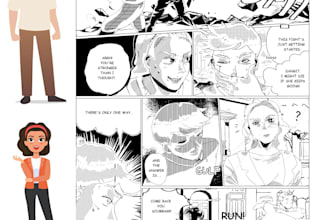 draw you as a character in a comic page of your choice