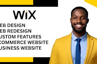 be your wix expert, wix developer to design wix website or wix online store