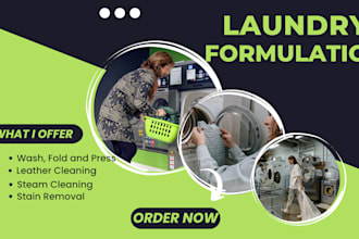 formulate detergents, soaps, fabrics softeners, laundry and toiletry products