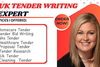 do uk tender, bid proposal rfp for healthcare homecare cleaning tender