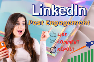 promote linkedin post to increase engagement with influencer marketing, shoutout
