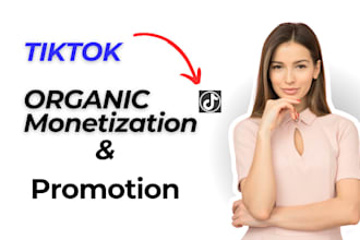 do complete tiktok monetization organically with creator reward program