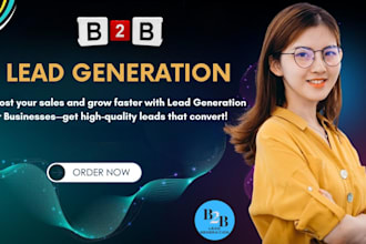 do b2b lead generation contact list and email list building