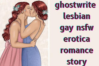 ghostwrite lesbian gay nsfw smut romance story for you