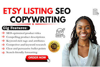 do etsy listing seo copywriting for your store