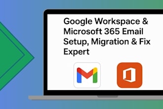 fix google workspace, microsoft 365 email setup, migration and fix expert