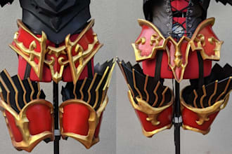 create custom cosplay handcrafted cosplay outfits costumes made cosplay