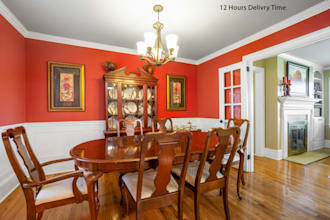 do hdr blending real estate photo editing within 12 hours
