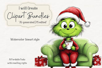 clipart illustrations midjourney kling ai tools  photoshop