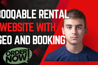 build SEO optimized booqable rental and booking websites