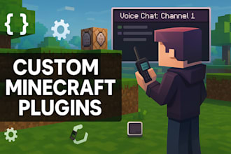 create highquality custom minecraft plugins spigot, paper