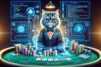 build advanced poker bot , and business learning  machine l