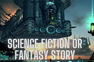 ghostwrite or rewrite fantasy or science fiction story scifi