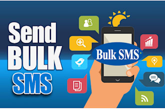 send millions bulk spam sms, SMTP text message software to any country