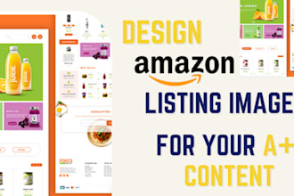 design a plus content amazon image listing amazon ebc amazon listing ebc design