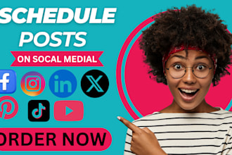 schedule social media post and design via hootsuilt loomly buffer and socialbee