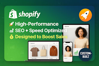 high performance shopify store development boost sales with SEO speed