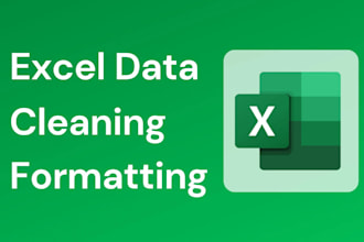 clean, format, merge, split excel data