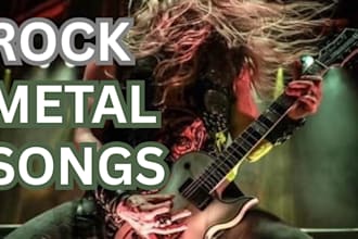 be your male rock vocalist metal hard rock singer
