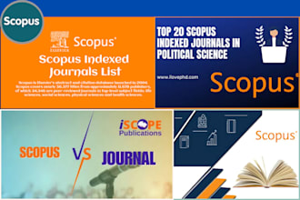 write and publish your paper in scopus, ahci and wos indexed journal