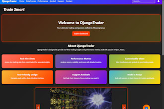 build a custom, scalable django website for your needs