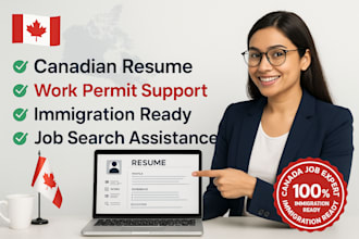 do canada job research write canadian resume for immigration and work permit