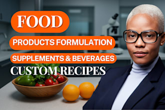 be your food formulation chemist, beverages, supplements, nutrition, recipe