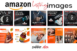 design eye catching amazon listing images and infographics that drive sales
