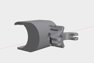 create or modify together the stl you need to then print it in 3d